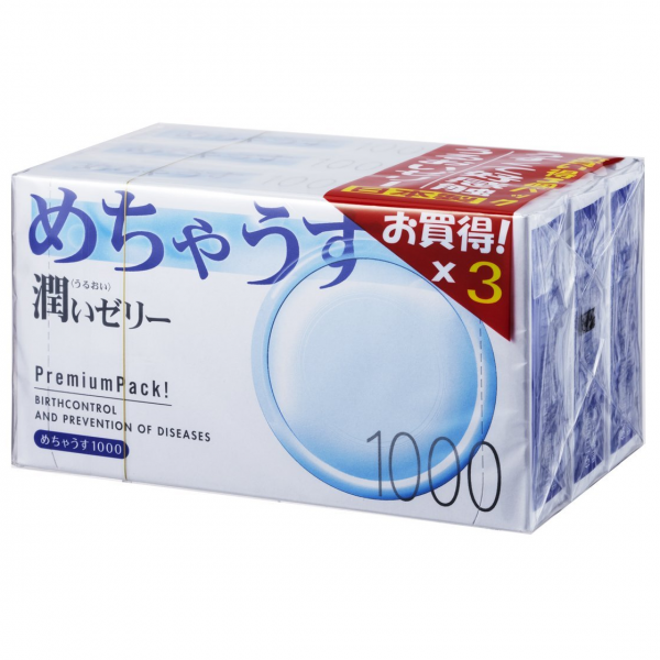 Mecha Usu 1000 Condom Moist Jelly 36 pcs