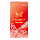 Glamorous Butterfly Strawberry Condom 6 pcs