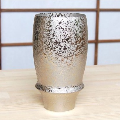 Premium Beer Glass Silver