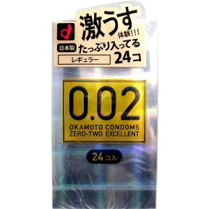 Okamoto 0.02 EX Condoms 24pcs