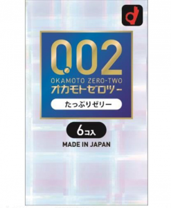 Okamoto 0.02 jelly condom 6pcs